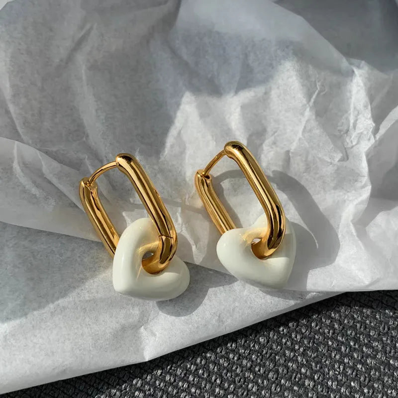 Pendientes Heart Charm