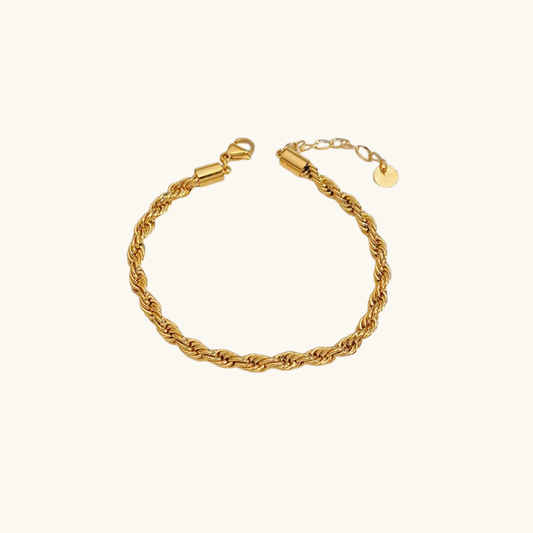 Pulsera Trenza Dorada