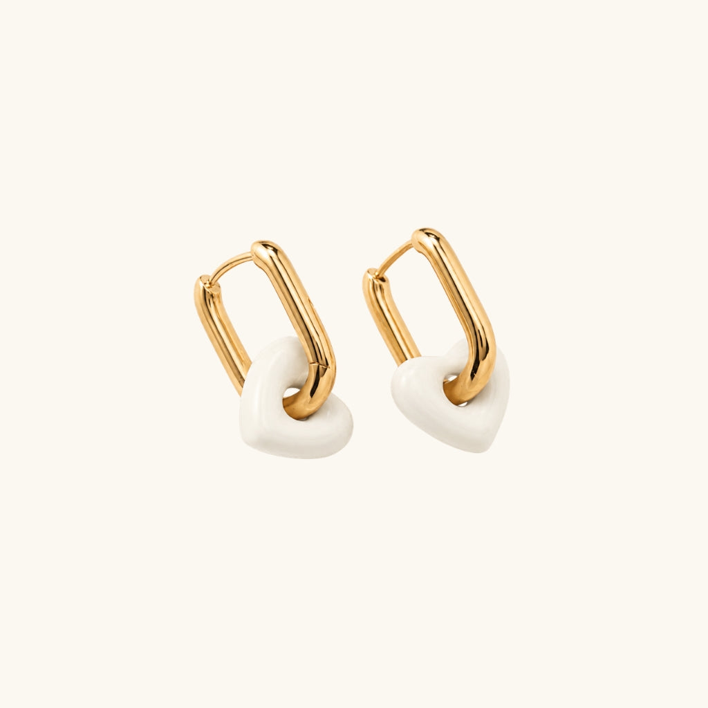 Pendientes Heart Charm